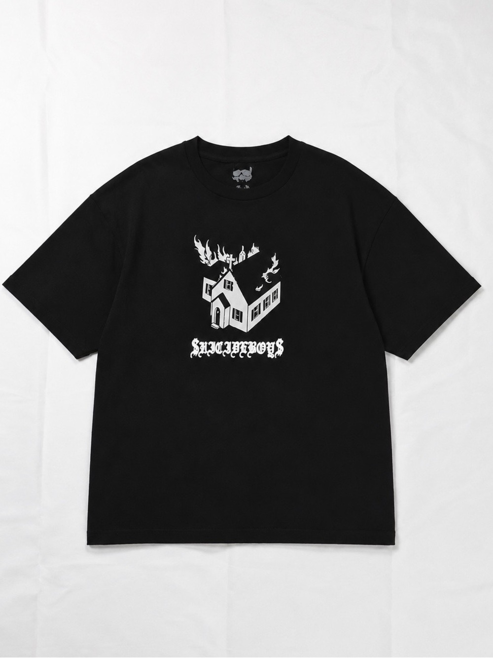 G59 Suicideboys Burning Church Clergy Black Graphic T-Shirt Size Medium Rare